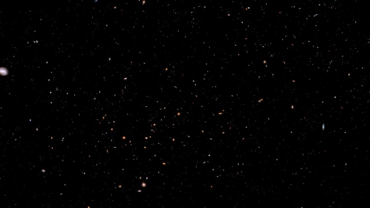 A Flight Through the CANDELS Ultra Deep Field #NASA #UHD #Science