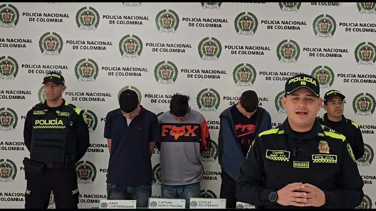 Captura Policía de ladrones de taxistas