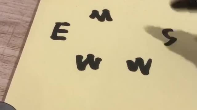 Simple letters make up animals. Do you believe? come in and see