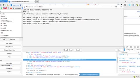 Easy Way to Learn Basic Imacros : Learn the HTML Elements of a Website Page