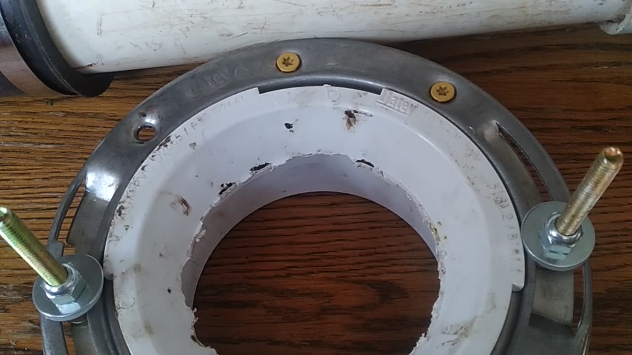 Methods To Replace Toilet Flange With Cast Iron Pipe To PVC Pipe?