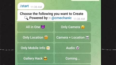 Telegram secret bot 😈