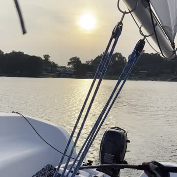 Sailing my Hunter216 sailboat