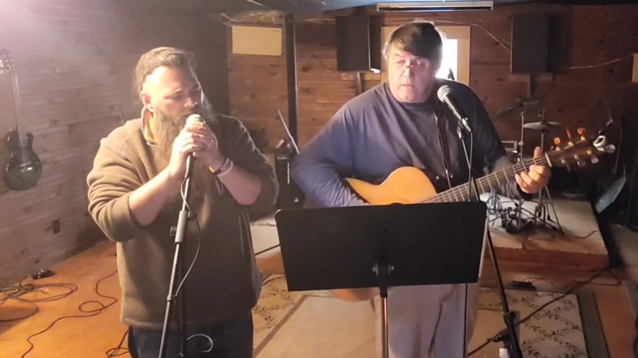 Weekly Practice at The Barn with Ray, Steve, & son JD 12/6/2023