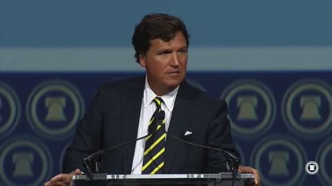 Tucker Carlson’s speech over the weekend was powerful. Apparently, too powerful.
