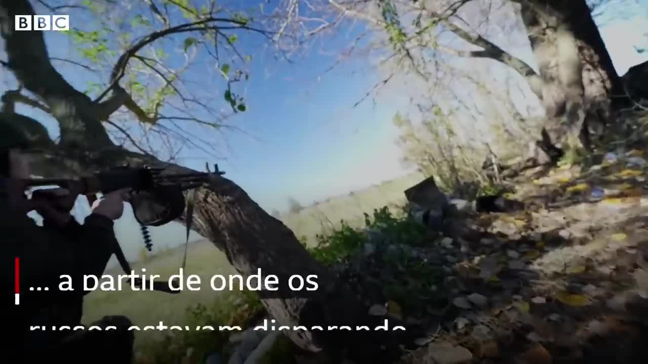 Equipe da BBC é surpreendida por disparos russos na Ucrânia