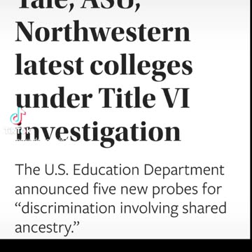 Ivy Leagues under investigation