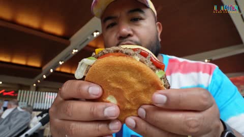 Banh Mi Burger at Disney Epcot Connections Eatery. I was quite surprised...