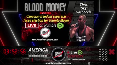 Chris "Sky" Saccoccia! LIVE on Blood Money Episode 117