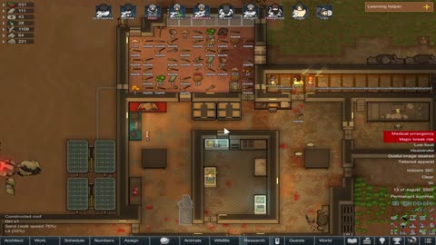 Recovering and statistic rage-Rimworld ep6 bugkilla