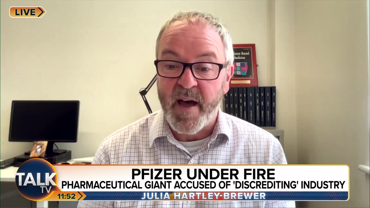 "How Will We Learn The Truth" | Carl Heneghan BLASTS Pfizer Over Covid Social Media Posts...