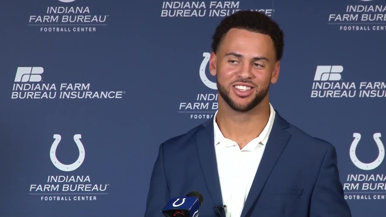 Michael Pittman Jr. Media Availability | 2024 Free Agency | Indianapolis Colts