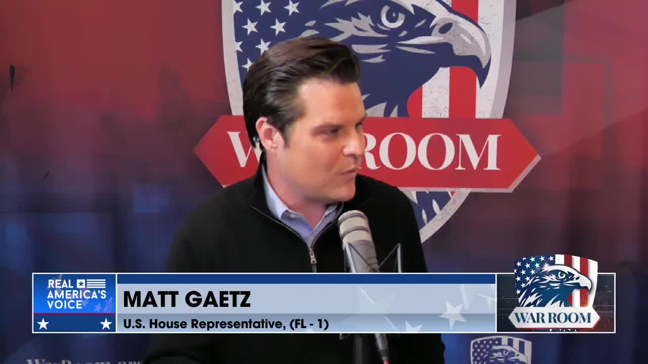 Gaetz: “People connected to the national security apparatus utilize legal and financial elite”