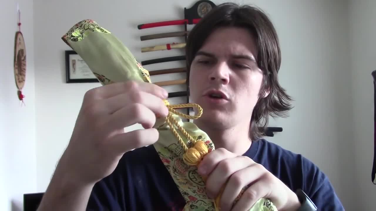 How To Tie Tassels On Sword Bag
