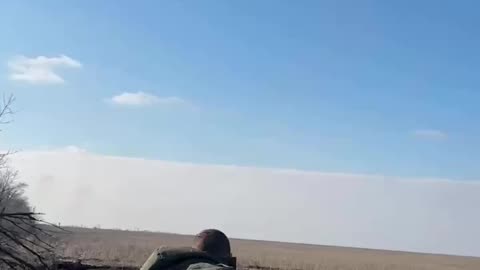 Russian Soldier Reaches Ukrainian Lines and Surrenders