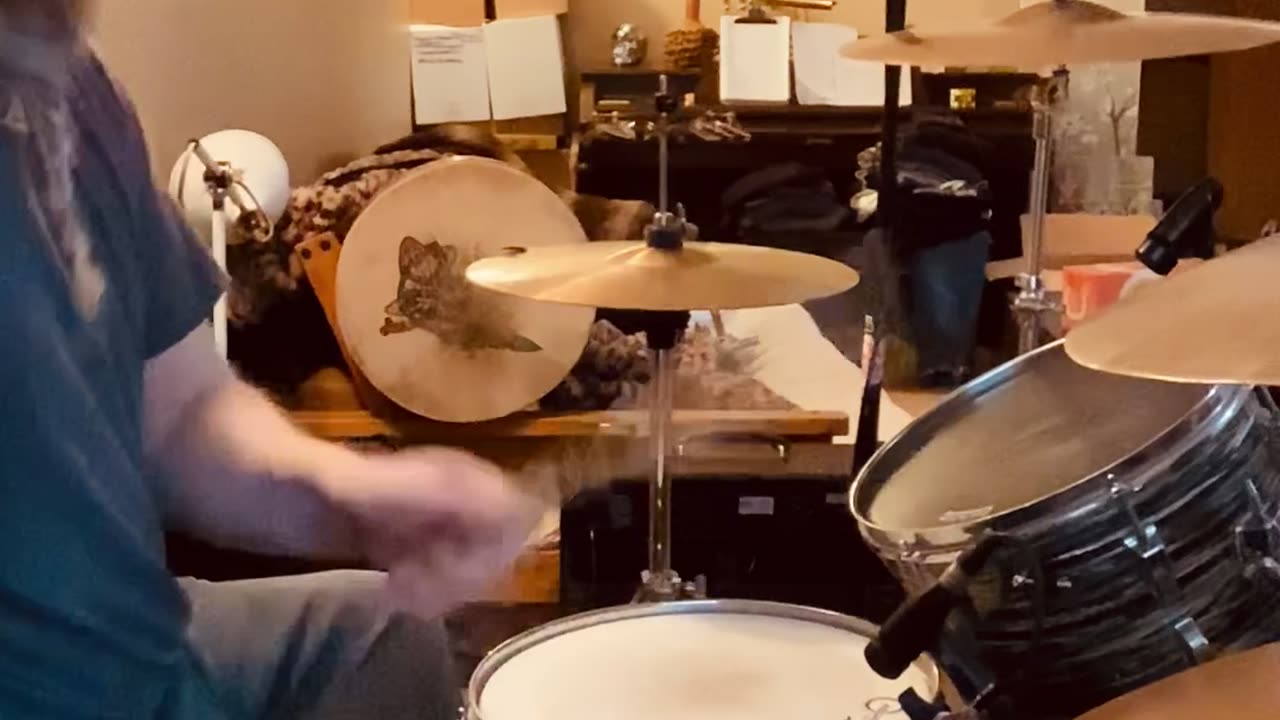 Alice Cooper Billion Dollar Babies Drum Intro Cover (The Coop Rules!!!)