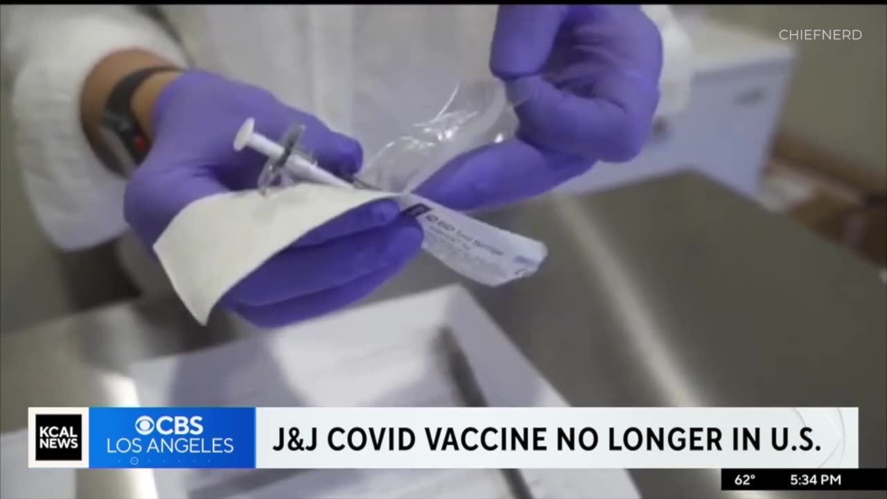 NEW – CDC Officials Say the J&J COVID-19 Vaccine Is No Longer Available in U.S.