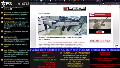 2022-03-09 20:00 EST - Modern Day America: with LC Mac