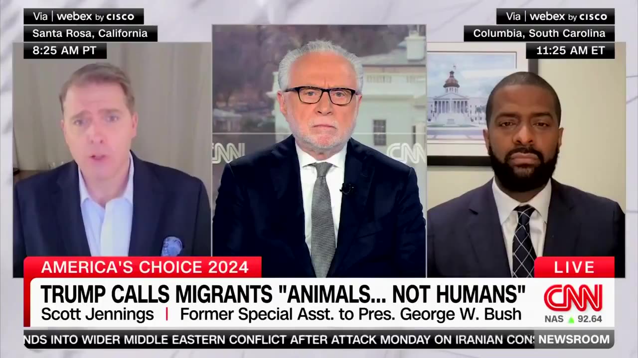 CNN's Wolf Blitzer Asks If People Should Be Condemning Trump Calling Migrants Animals