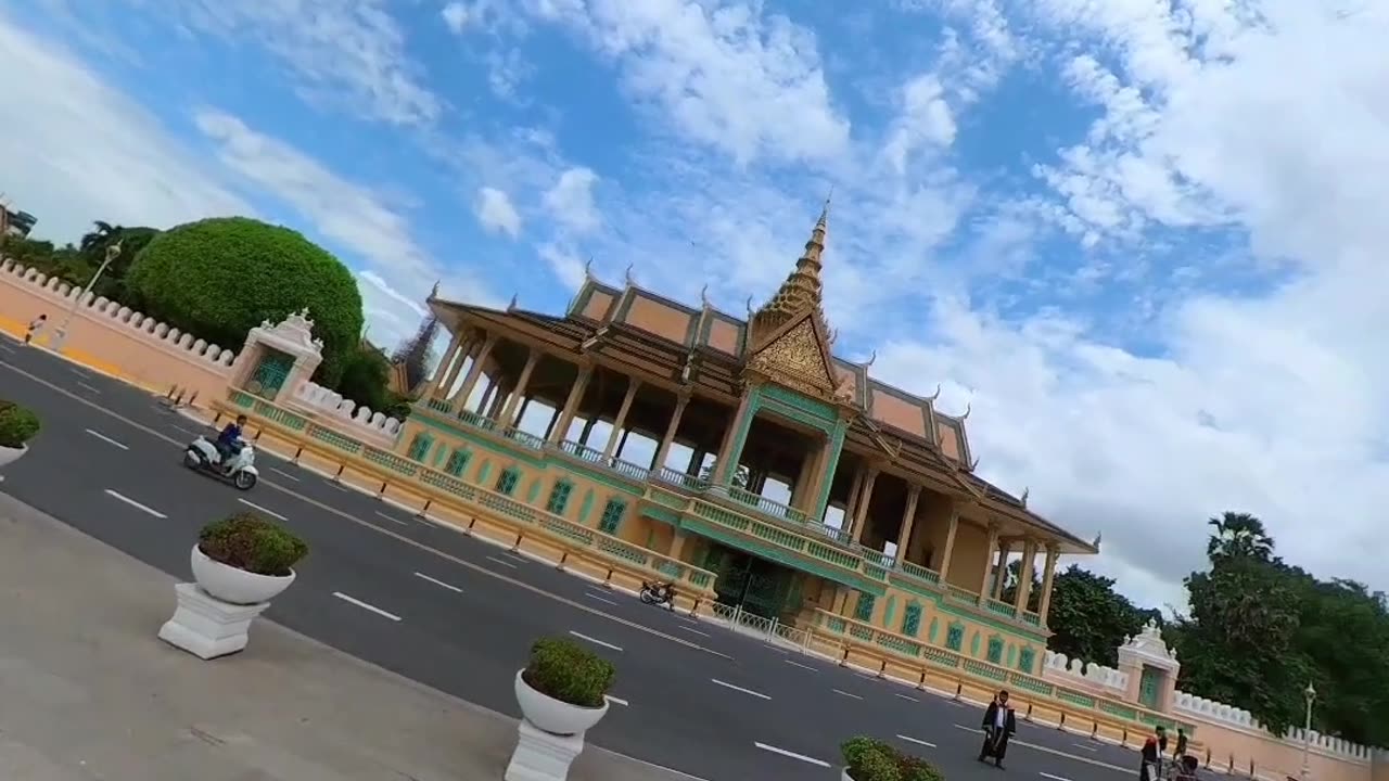 Royal palace in combodia