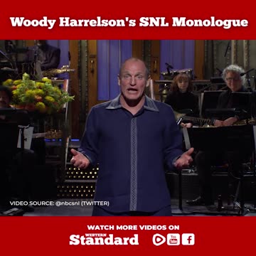 Woody Harrelson opening monologue at Saturday Night Live