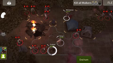 The Walking Dead No Man's Land Campsite Round 45