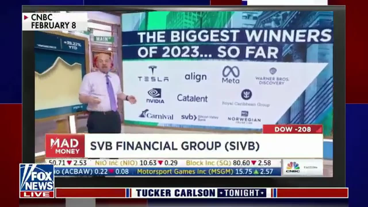 Jim Crammer Says Buy SVB Stock As Bank Goes Under!