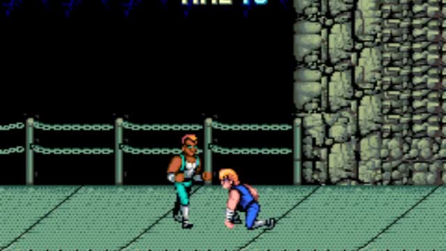 Double Dragon Arcade Game Gameplay.