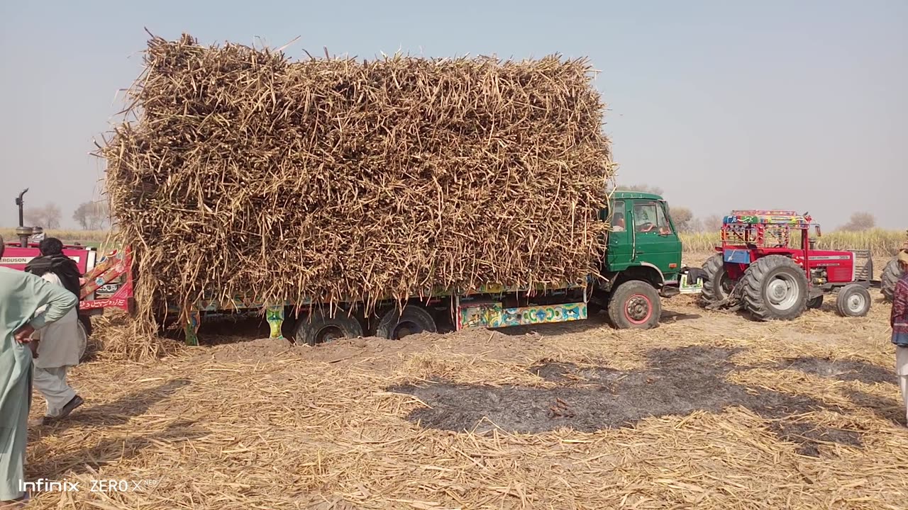 Over loading truck