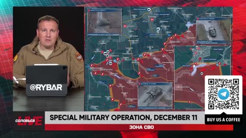 ❗️🇷🇺🇺🇦🎞 RYBAR HIGHLIGHTS OF THE RUSSIAN MILITARY OPERATION IN UKRAINE ON Dec.11, 2024