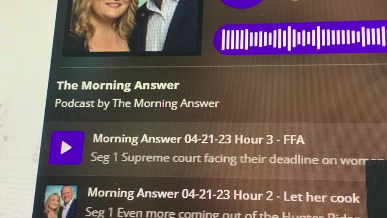 The Morning Answer Friday Free For All April 21,2023