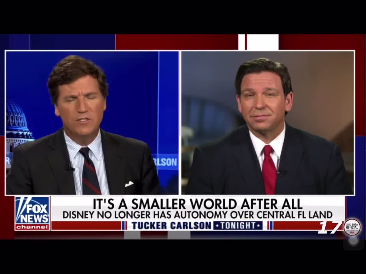 Ron DeSantis says it was time for Disney to live under the same laws as everyone else in Florida.