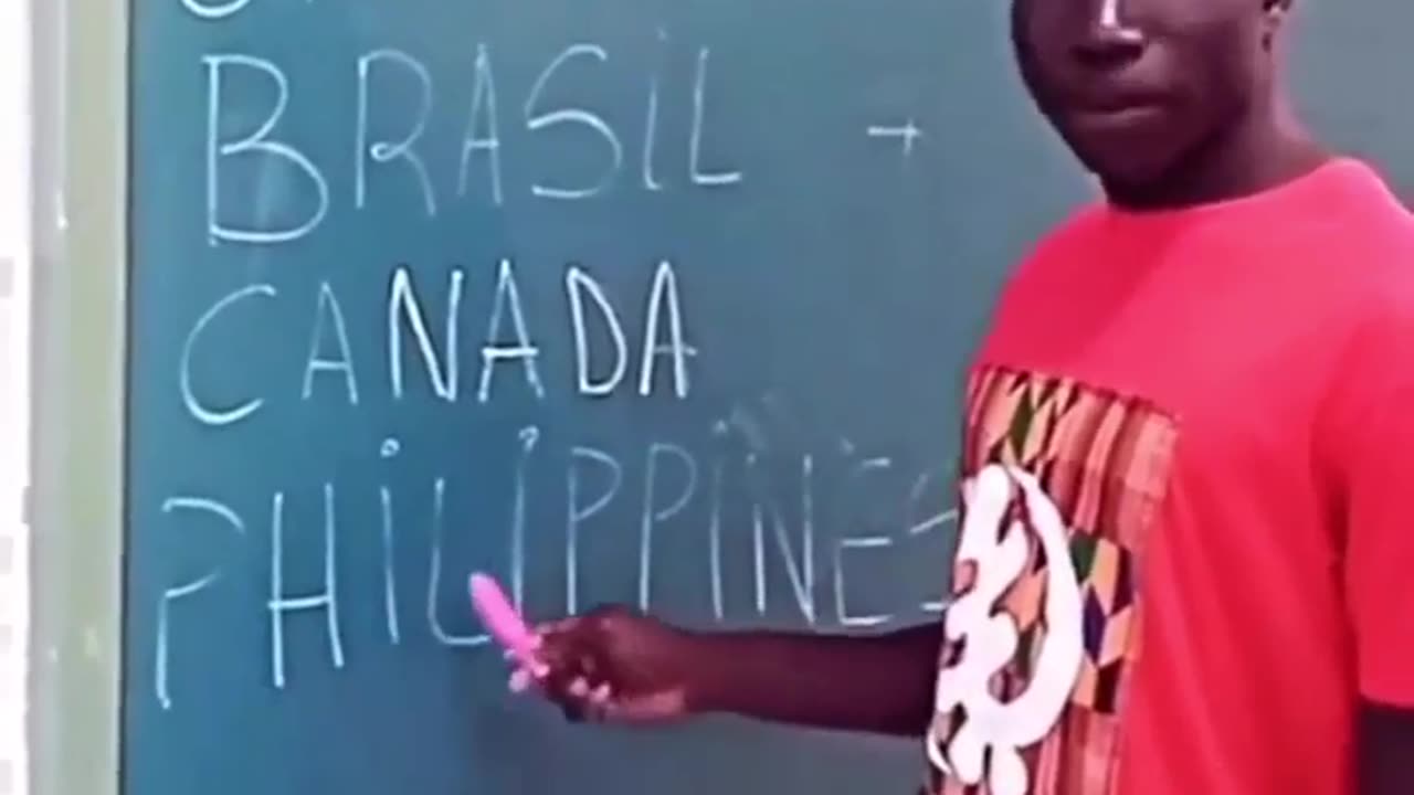 Man trying to teach people how to read