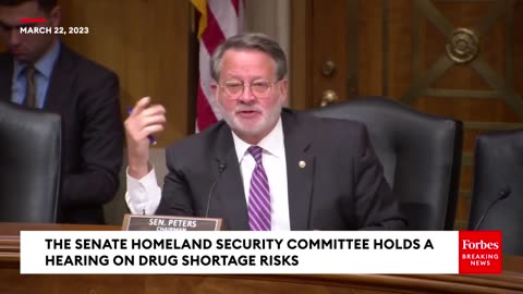 'That's Pure Capitalism'- Gary Peters Examines Drug Purchasing Contracts