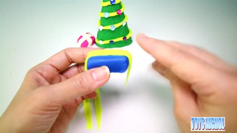 Make Christmas Tree with all Green Color