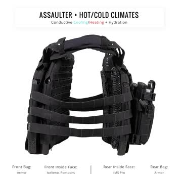 Plate Carrier Setups: Assaulter | Hot/Cold Climates Vented Front Armor w/Conductive Cool/Heat (1/5)