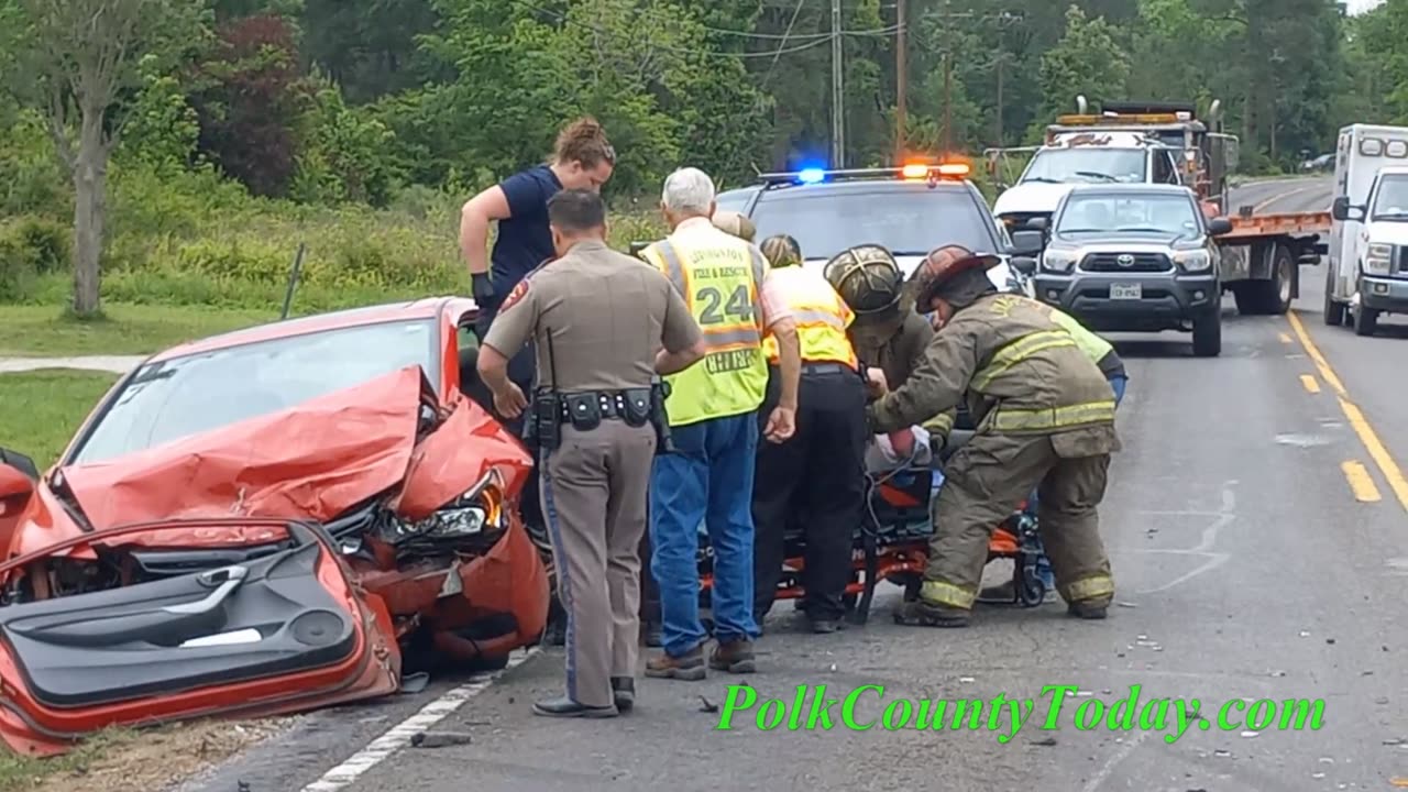 CARS COLLIIDE, ONE DRIVER FLOWN, EAST TEMPE TEXAS, 04/20/23...