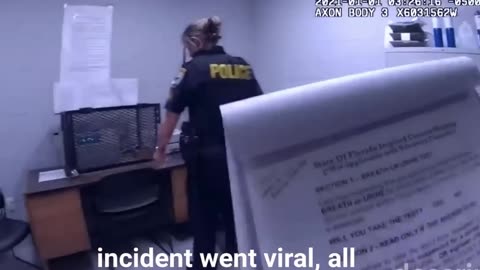 Female Cop Gets Exposed When Suspect Seduces Cops and Succeeds !!!