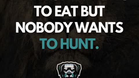 EVERYONE WANTSTO EAT BUT