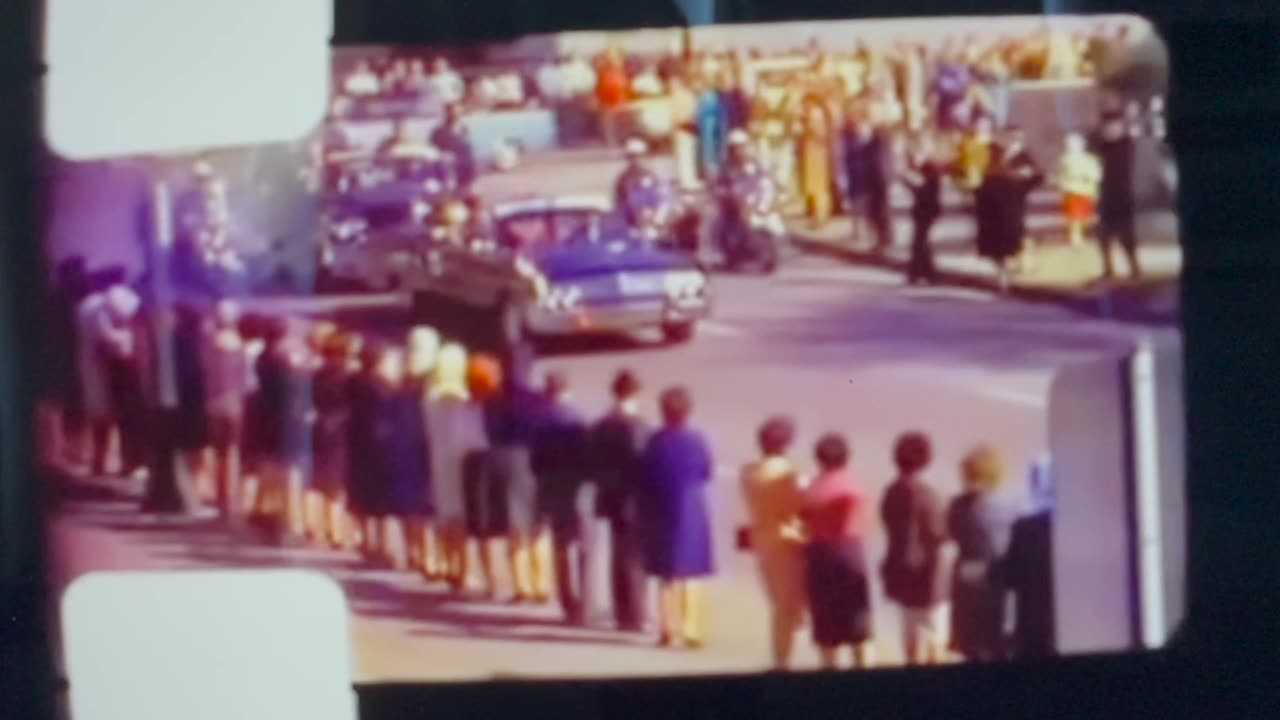 Part of film of Kennedy's assassination