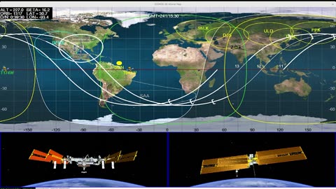 expedition 69 space station flies over hurricane idalia live