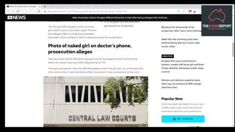 WA Sr on bail for child abuse