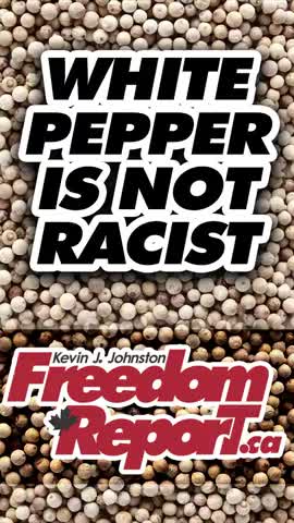 WHITE PEPPER IS NOT RACIST!