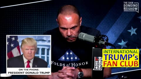 Donald J. Trump joins The Dan Bongino Show. Donald J. Trump joins The Dan Bongino Show.