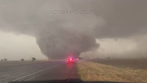 Absolute monster NW of Morton, Texas!