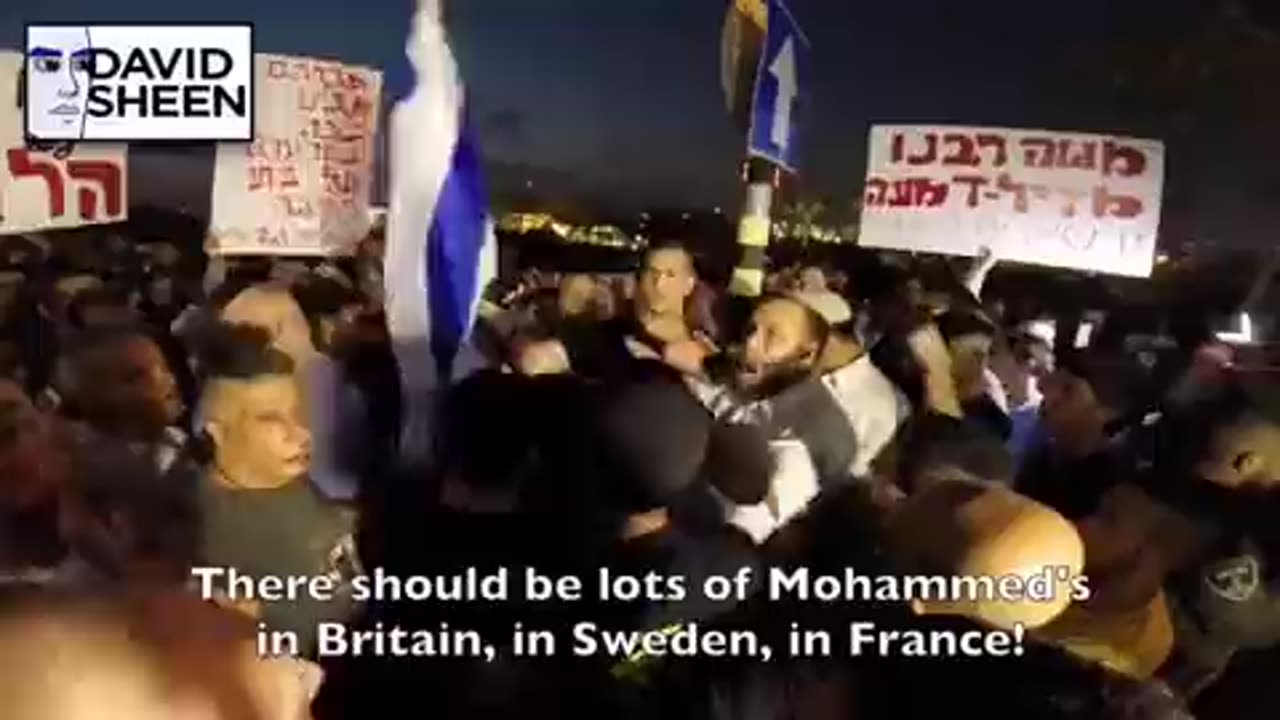 (mirror) Kahanists support Muslims going to Europe but NOT Israel --- David Sheen