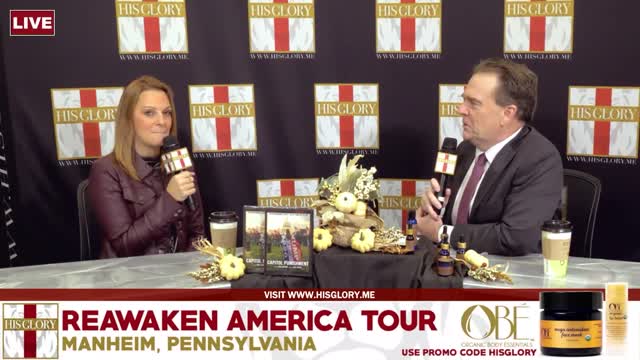 His Glory Presents: Take FiVe: ReAwaken America Manheim Interview w/ Julie Green