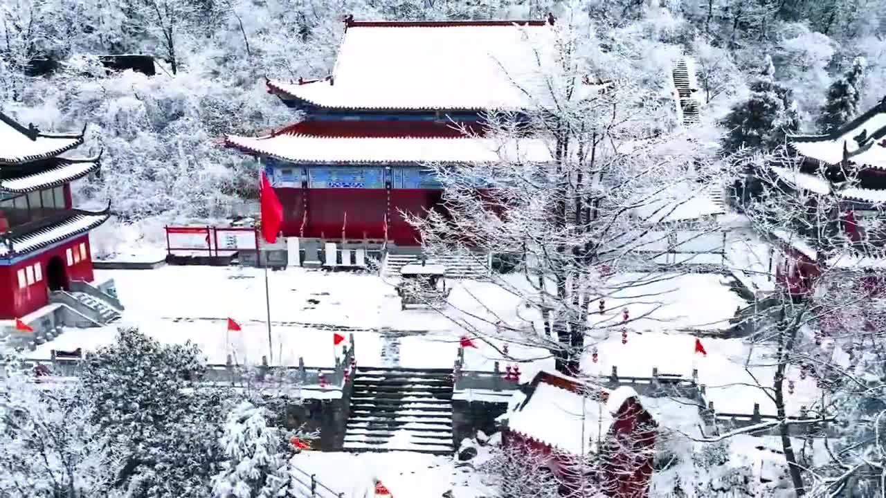 Yichang Tianzhu Mountain Scenic Spot #shorts #beautifulworld #beautifulview #snowvalley