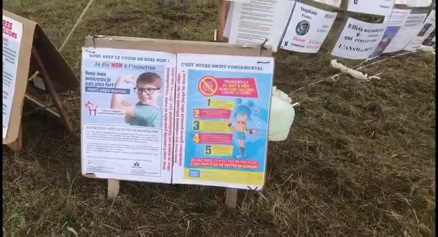 Les Masques Blancs Var-Est Sitting morts apres injection au festival de l'air le 22 et 23 oct