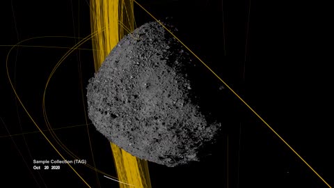 OSIRIS REx Slings Orbital Web Around Asteroid to Capture Sample